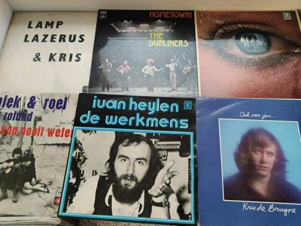 lot folk en kleinkunst (18 lps: chieftains, elegasten, dylan, Cd's en Dvd's, Vinyl | Rock, Ophalen of Verzenden