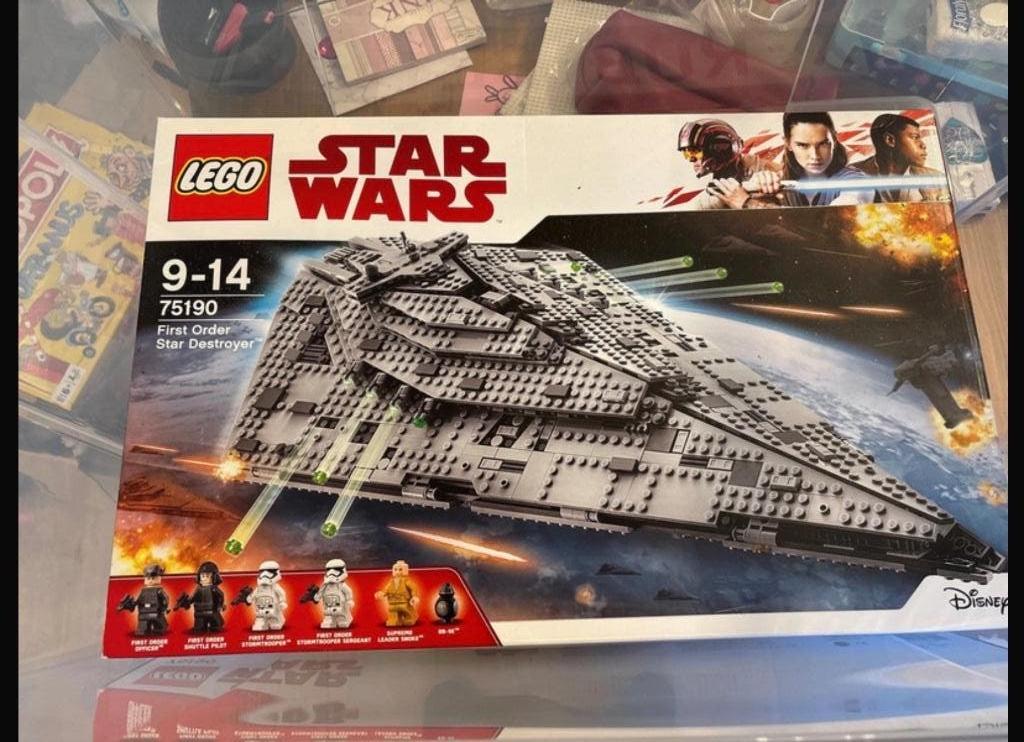 Lego Star Wars Destroyer 75190, Compleet, Star Wars, Lego, Nieuw