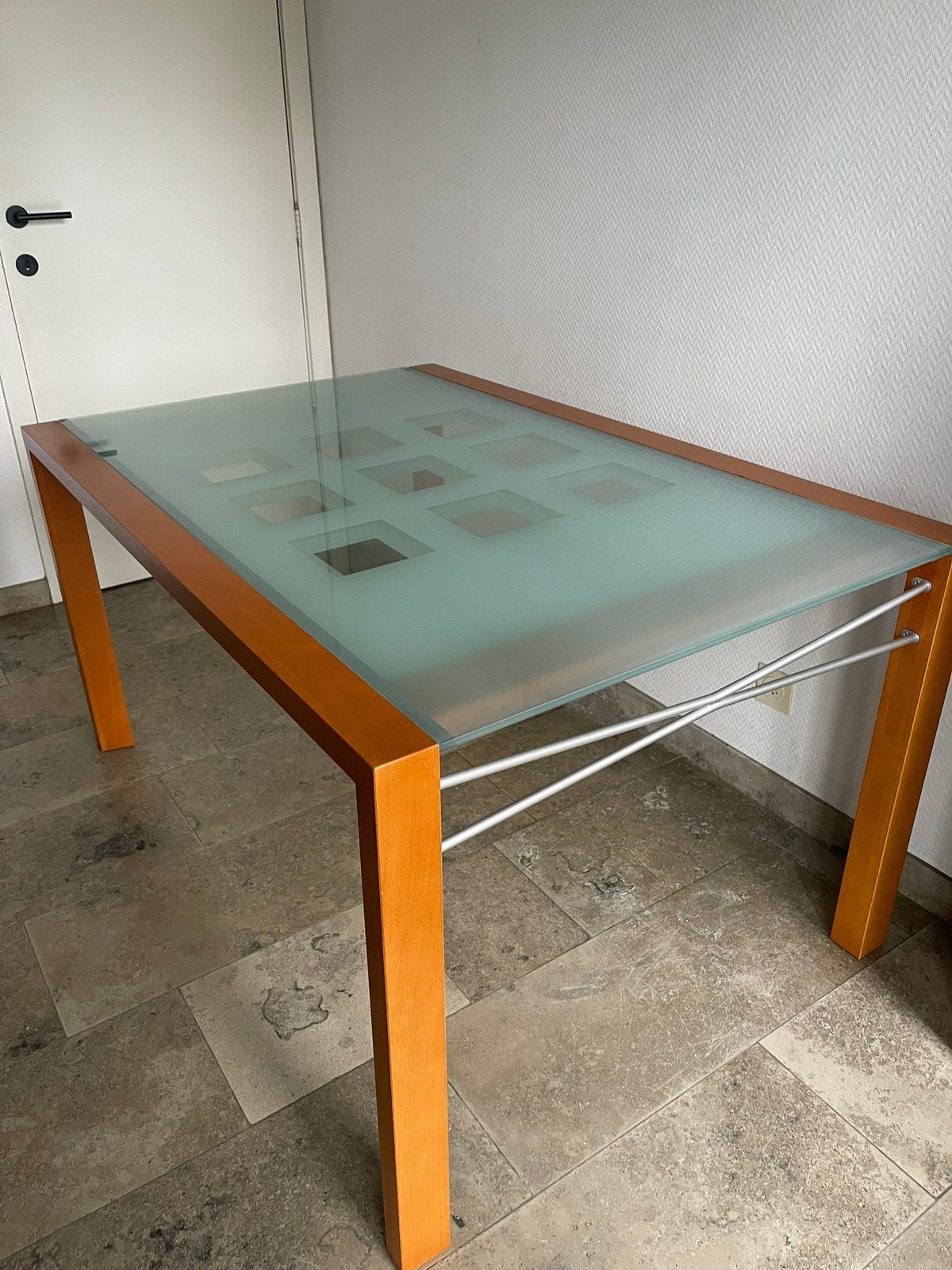 Tafel ligne Roset, Huis en Inrichting, Tafels | Eettafels, Ophalen, Zo goed als nieuw