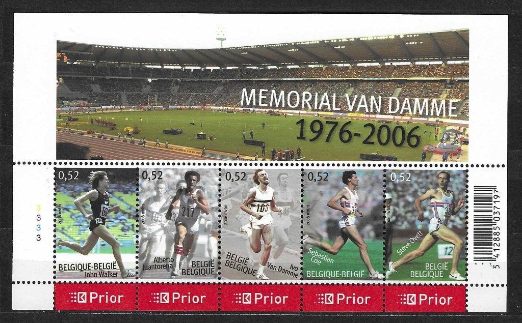 België OPC BL129 Memorial Van Damme **, Ophalen of Verzenden, Postfris, Postfris, Sport