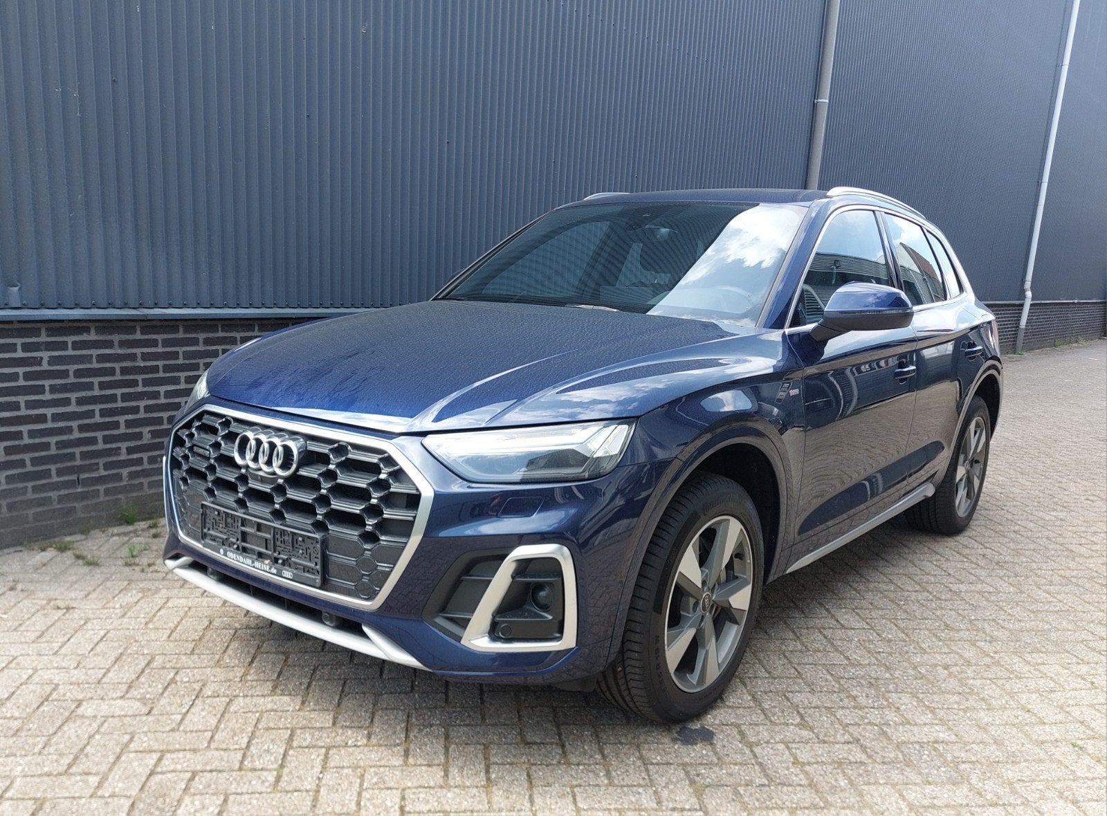 Audi Q5 50e tfsi S Line Pano|luchtenvering|b&o|360( Duits), Auto's, Automaat, Q5, Panoramadak, Te koop