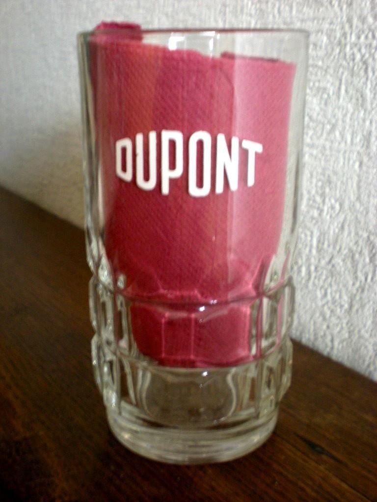 DUPONT  chope, Collections, Marques de bière, Enlèvement ou Envoi, Comme neuf, Verre ou Verres