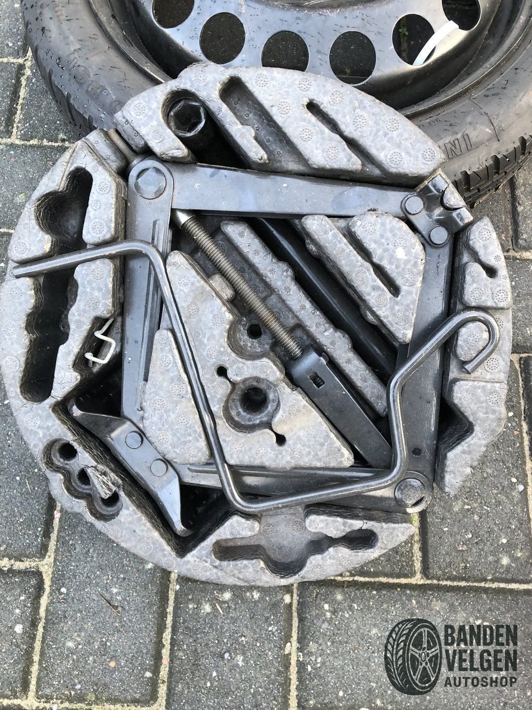 Opel Krikset en Reservewiel, Spare Wheel, Steek 5 x 110 NG 6, -, -, Ophalen of Verzenden, Zo goed als nieuw