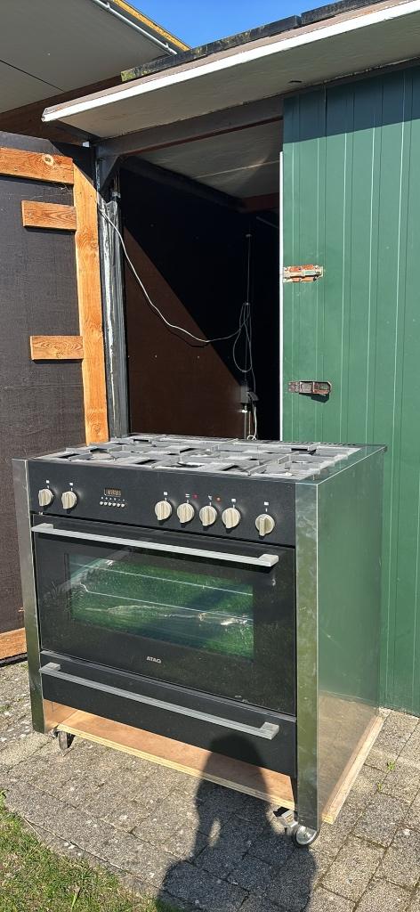 Gasfornuis atag nieuw, Ophalen, 60 cm of meer, Nieuw, Gas