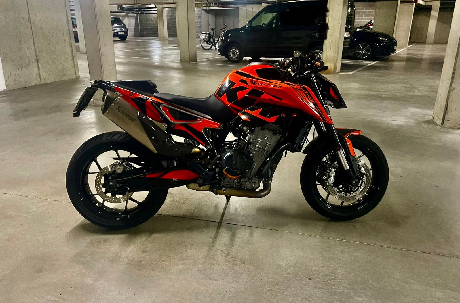 Ktm duke 790 a2, Comme neuf, Enlèvement, Frein à disque, Autres types
