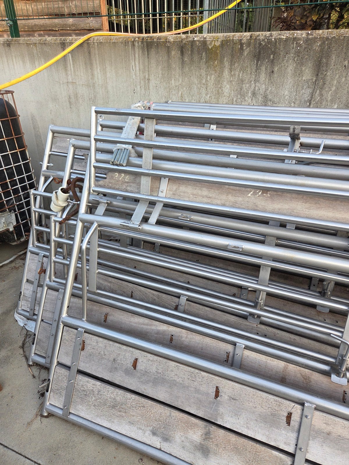 inox voederhekkens