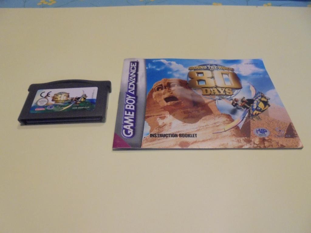 Game Boy advance Around the world in 80 days, Games en Spelcomputers, Games | Nintendo Game Boy, Verzenden, Zo goed als nieuw