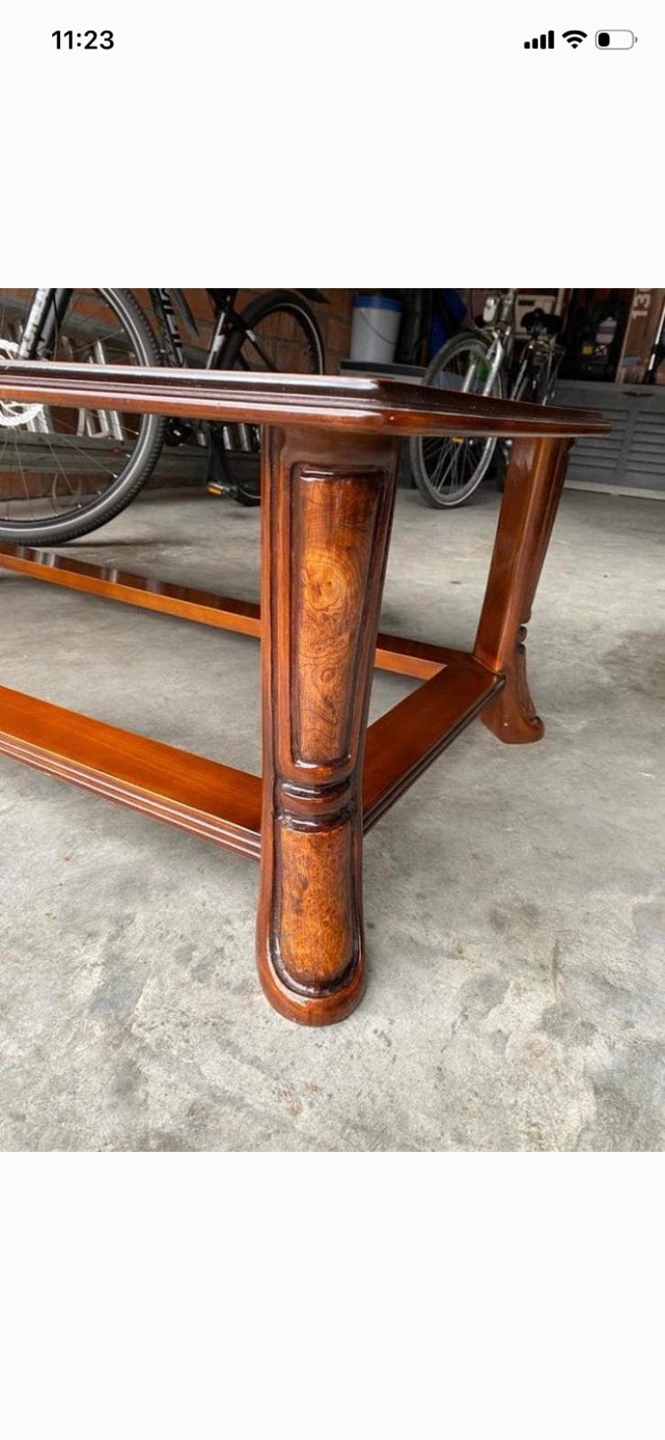 Salontafel notenlaar, Antiek en Kunst, Ophalen