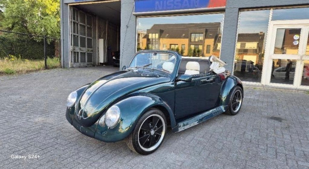 Volkswagen Speedster Cabrio – 1.6 Benzine Bj 1957 26000km, Cuir, Beige, Entreprise, Cabriolet