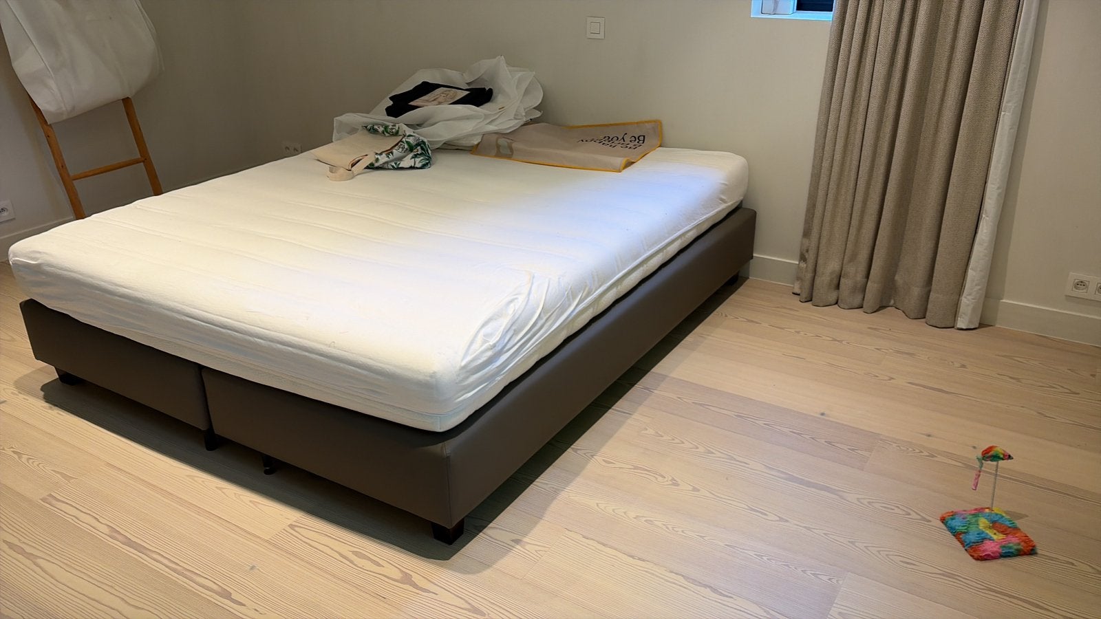 Boxspring, Huis en Inrichting, Ophalen, Gebruikt, Tweepersoons, Bedbodem