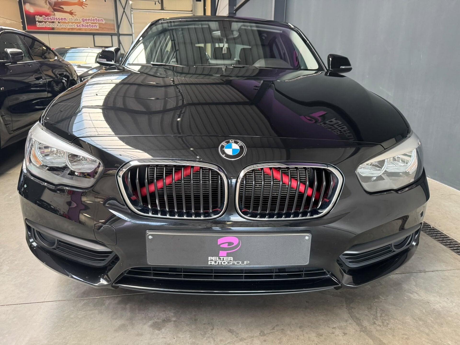 BMW 116 i Navi Leder Zetelverw. Trekhaak 53.000km!, Autos, 0 kg, Achat, Euro 6, Entreprise