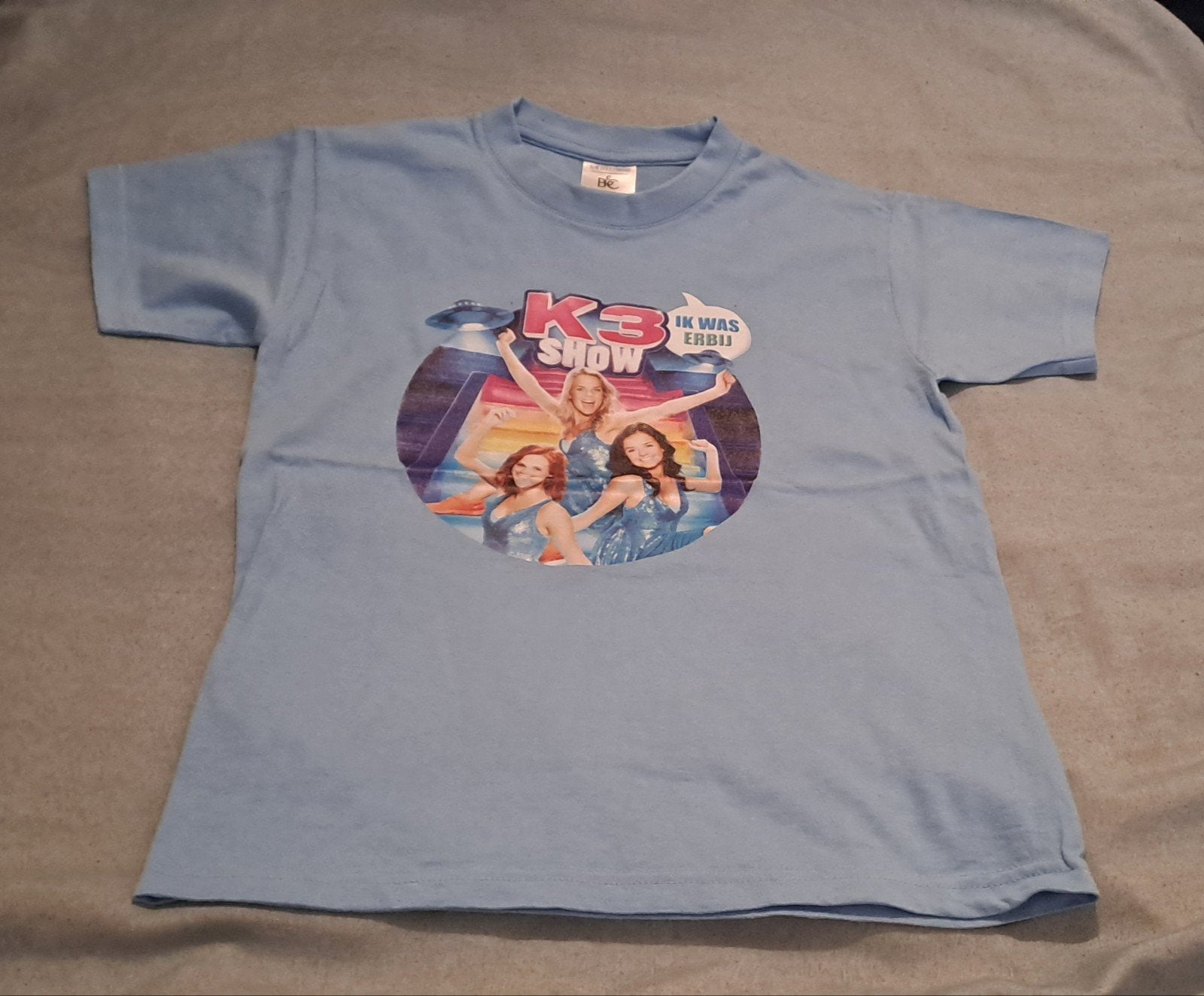 [ K3 T-shirt ( Maat 122-128), Studio 100, Jongen of Meisje, Ophalen of Verzenden, Zo goed als nieuw