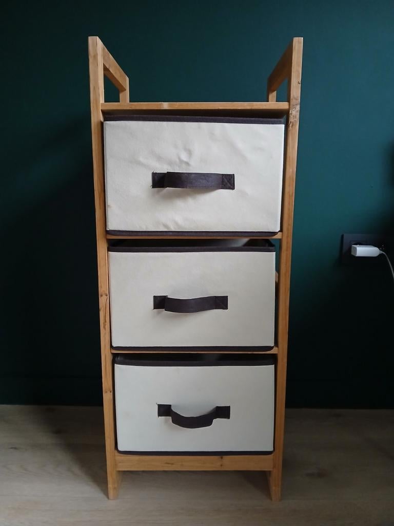 Kastje - 3 schuiven - opberger, Huis en Inrichting, Ophalen
