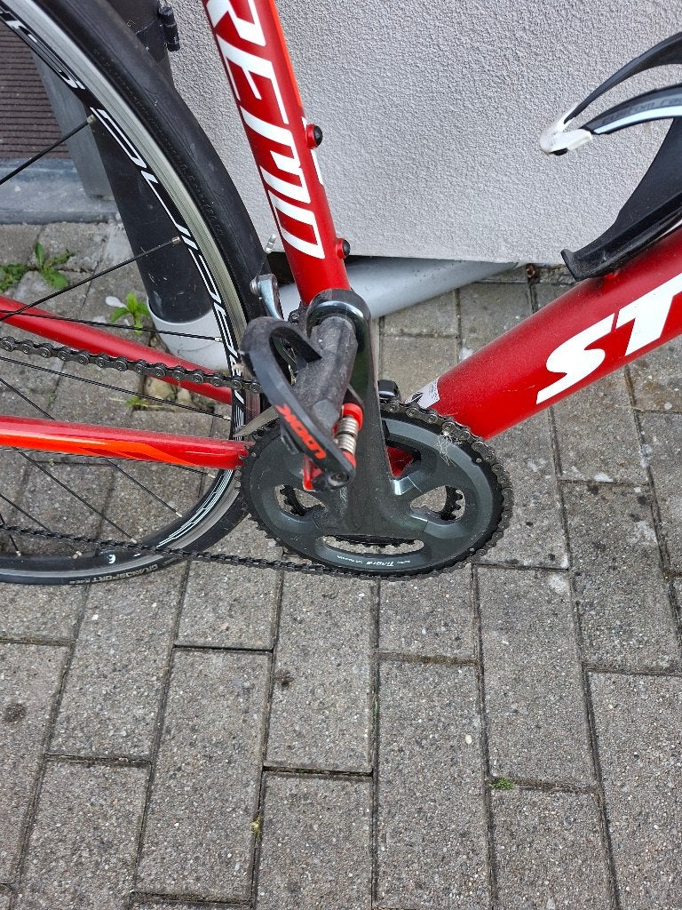 Velo route, Frein sur jante, Aluminium, Comme neuf, Enlèvement