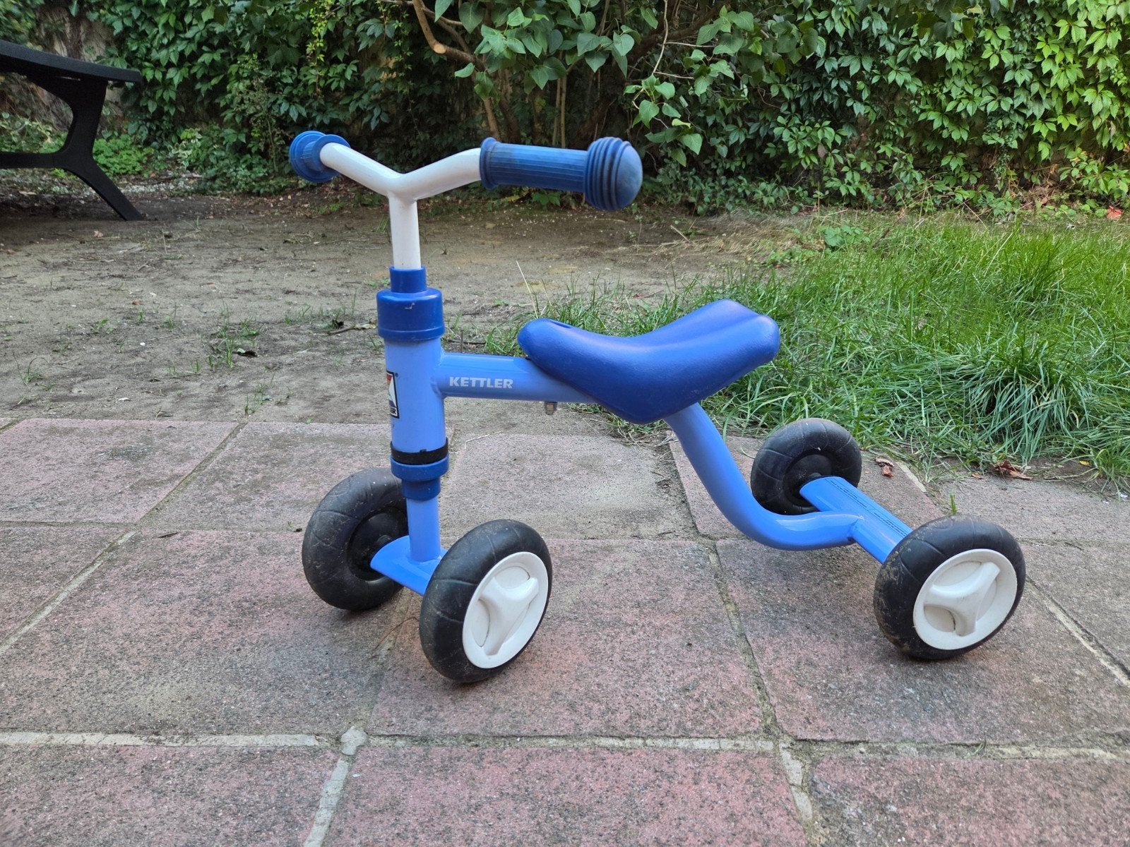 Kettler vierwieler / loopfiets blauw, Fietsen en Brommers, Ophalen