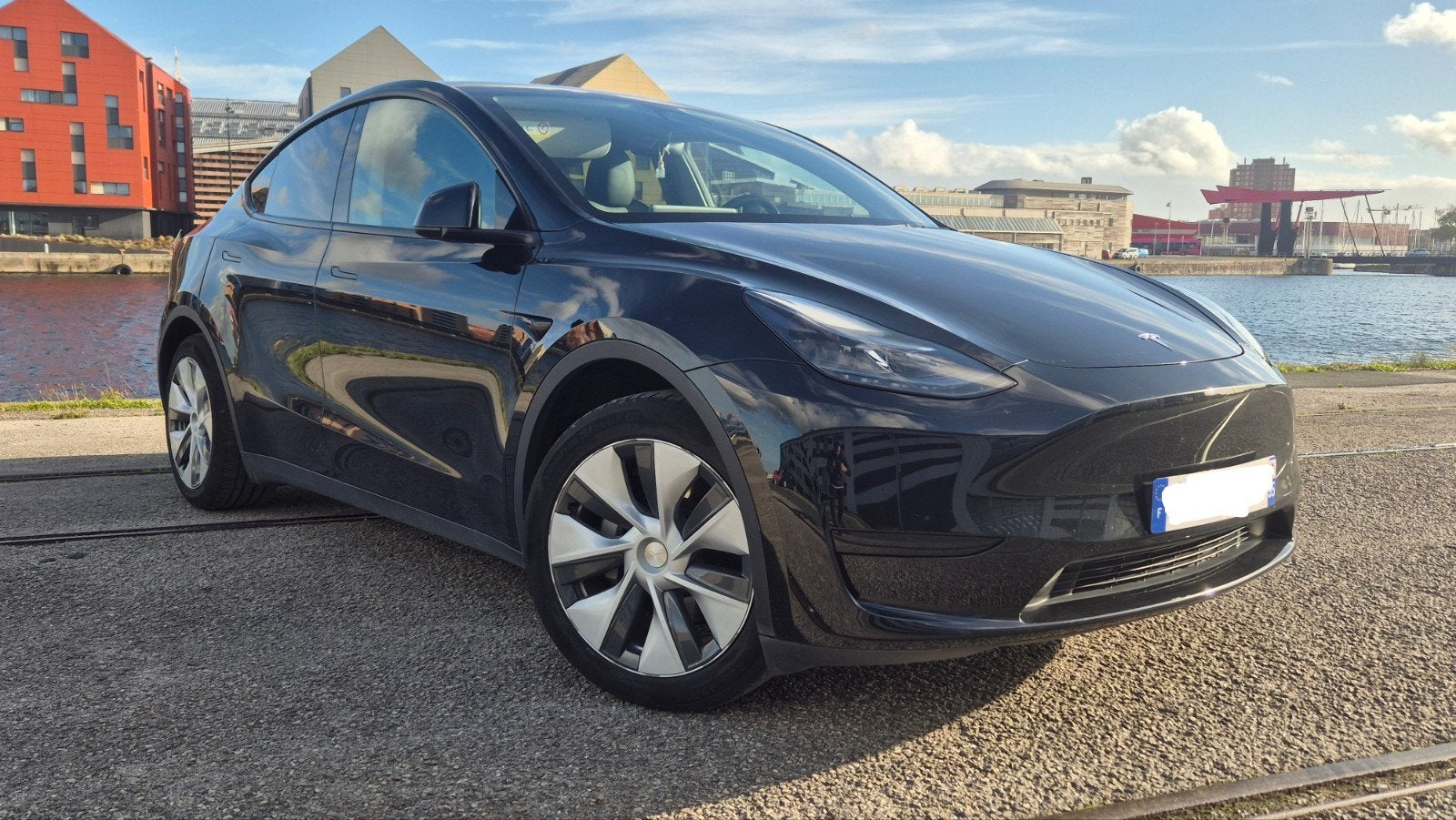 Tesla Model Y Propulsion – Septembre 2023 – 56 000 km, Auto's, Automaat, Zwart, Zwart, Elektrisch