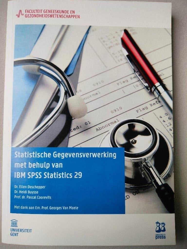 Traitement des données statistiques | IBM SPSS Statistics 29, Livres, Enlèvement ou Envoi, Comme neuf, Enseignement supérieur
