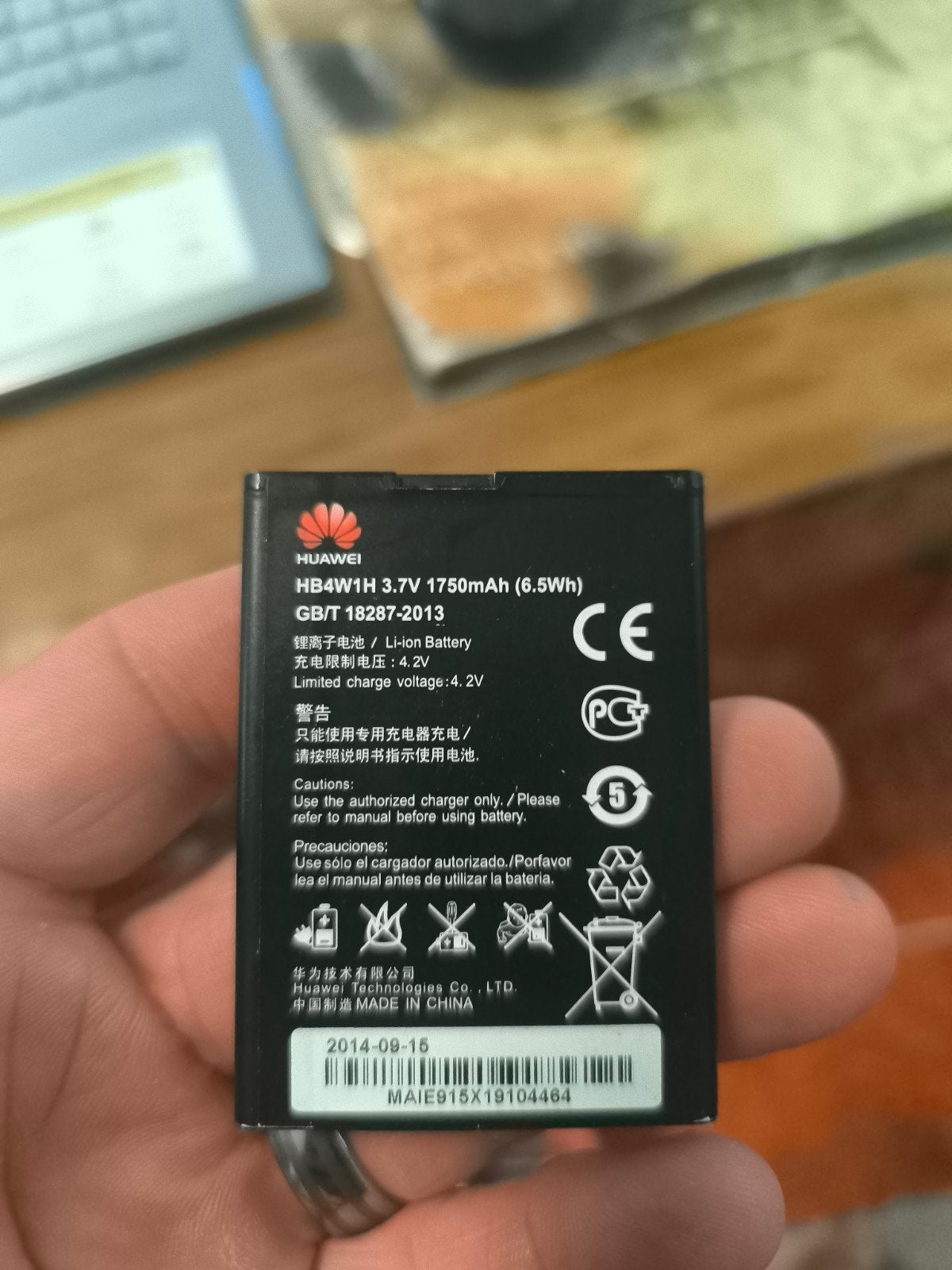 Huawei-batterij, Ophalen of Verzenden, Gebruikt