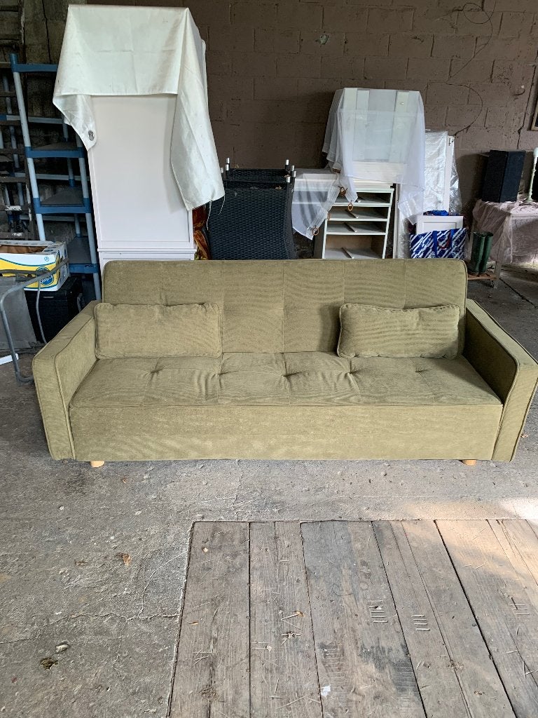 Canapé lit, Ophalen, 150 tot 200 cm, Driepersoons, 75 tot 100 cm