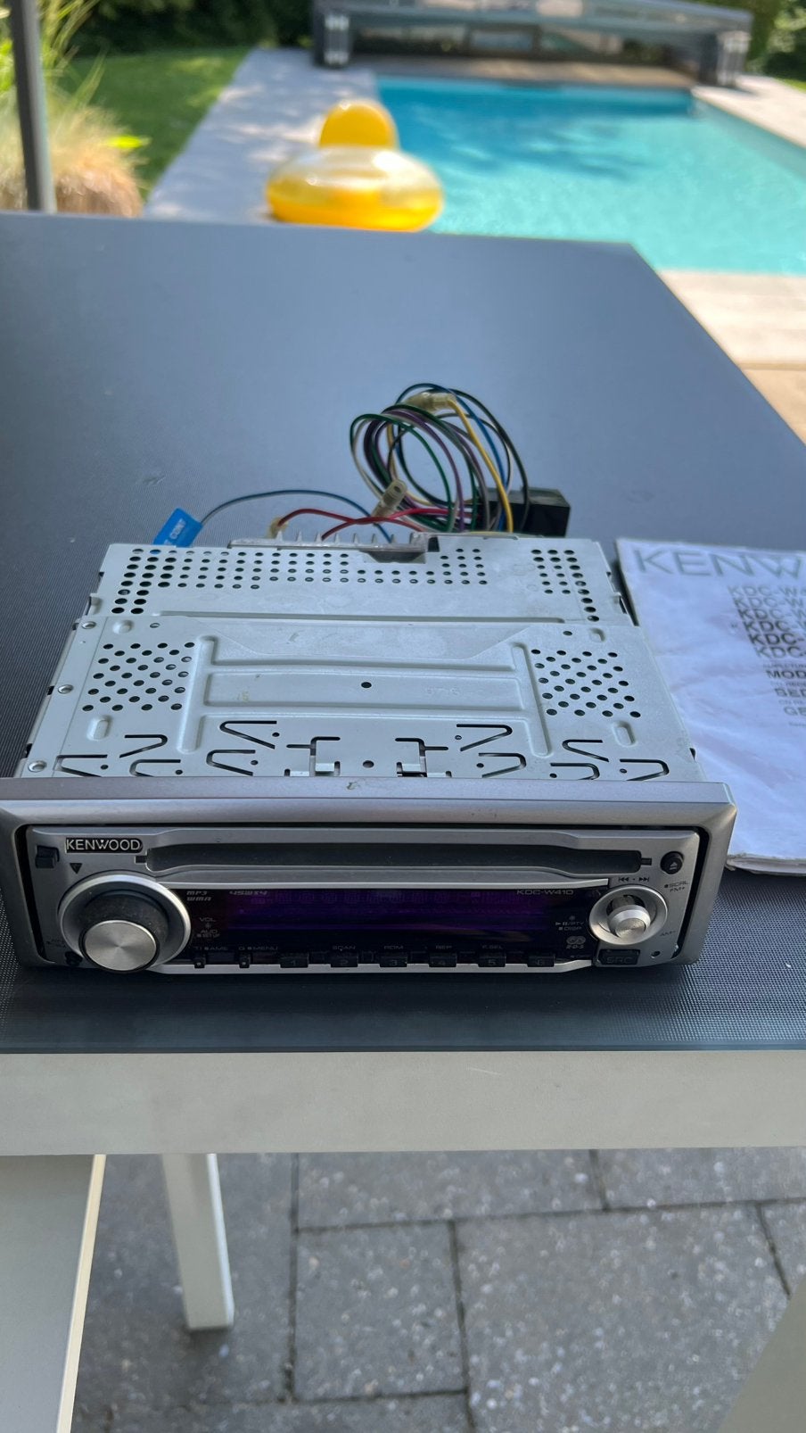 Autoradio kenwood, Autos : Divers, Autoradios, Enlèvement, Utilisé