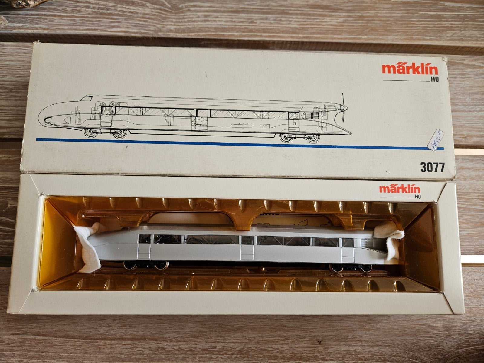 Märklin 3077 Schienenzeppelin, Hobby & Loisirs créatifs, Analogique, Enlèvement ou Envoi, Courant alternatif, Utilisé