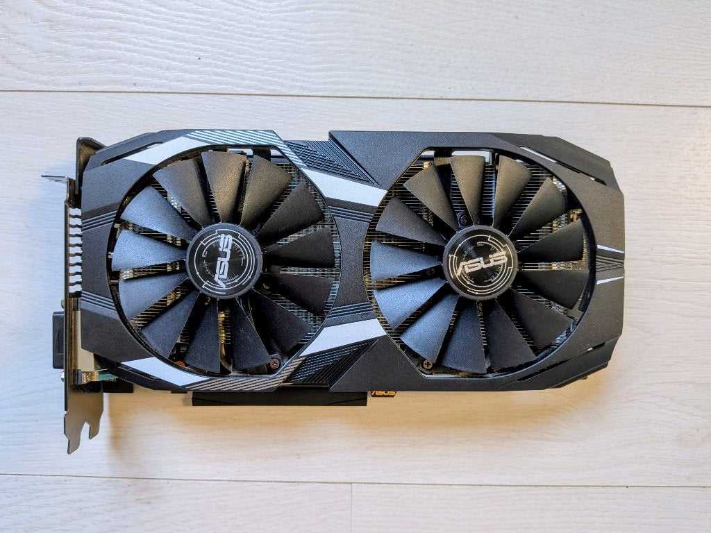Asus Dual series Radeon RX 580 OC edition 8GB, Computers en Software, Videokaarten, Gebruikt, AMD, PCI-Express 3.0, GDDR5, HDMI