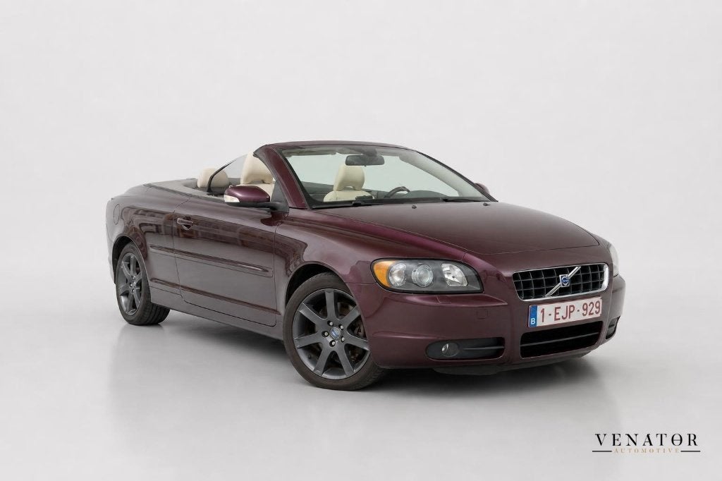 VOLVO C70 Summum Cabriolet | LEDER | PDC | NAVI | AIRCO, Auto's, Voorwielaandrijving, 4 zetels, C70, Beige