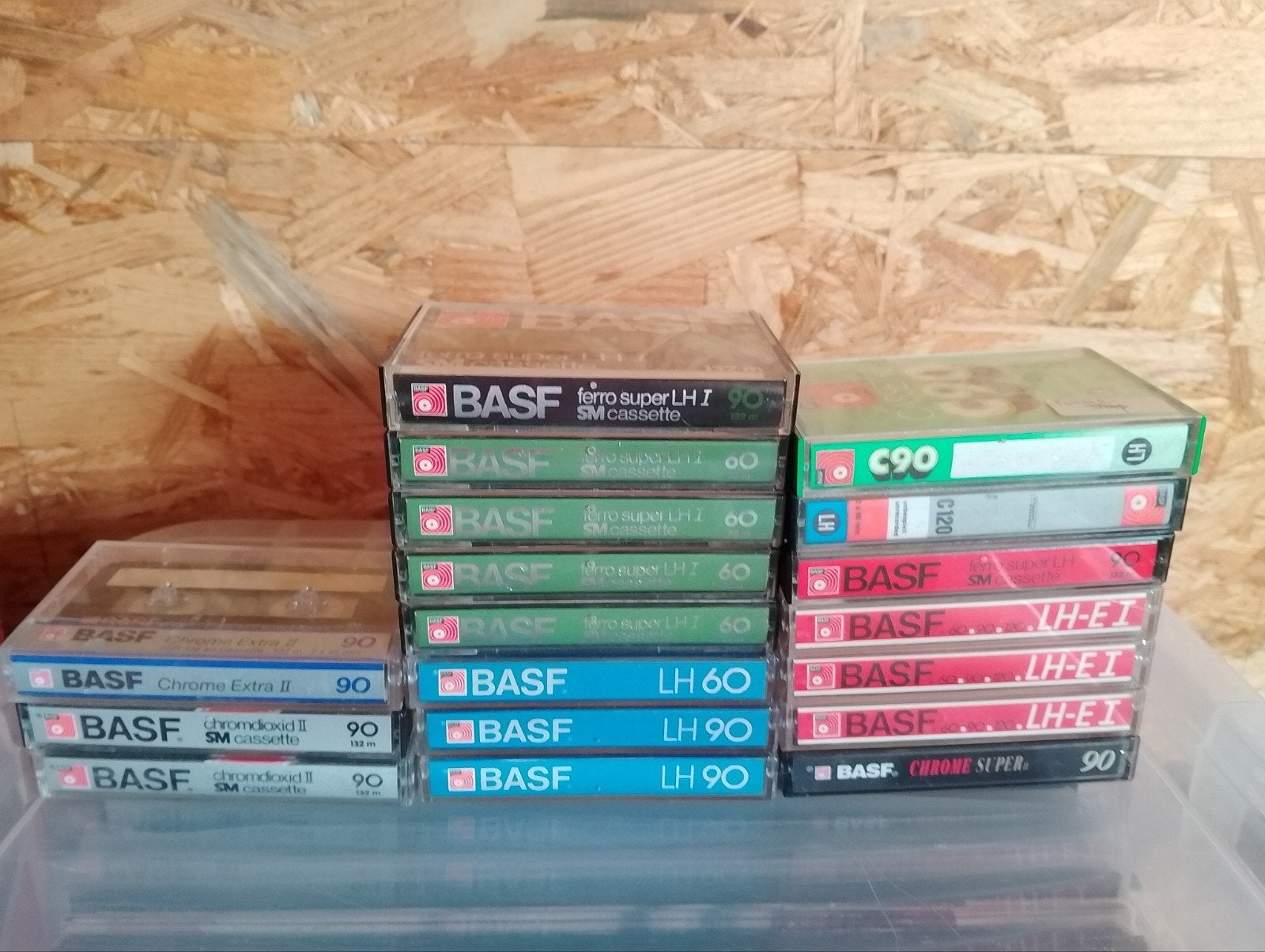 Cassette BASF en lot, Enlèvement ou Envoi