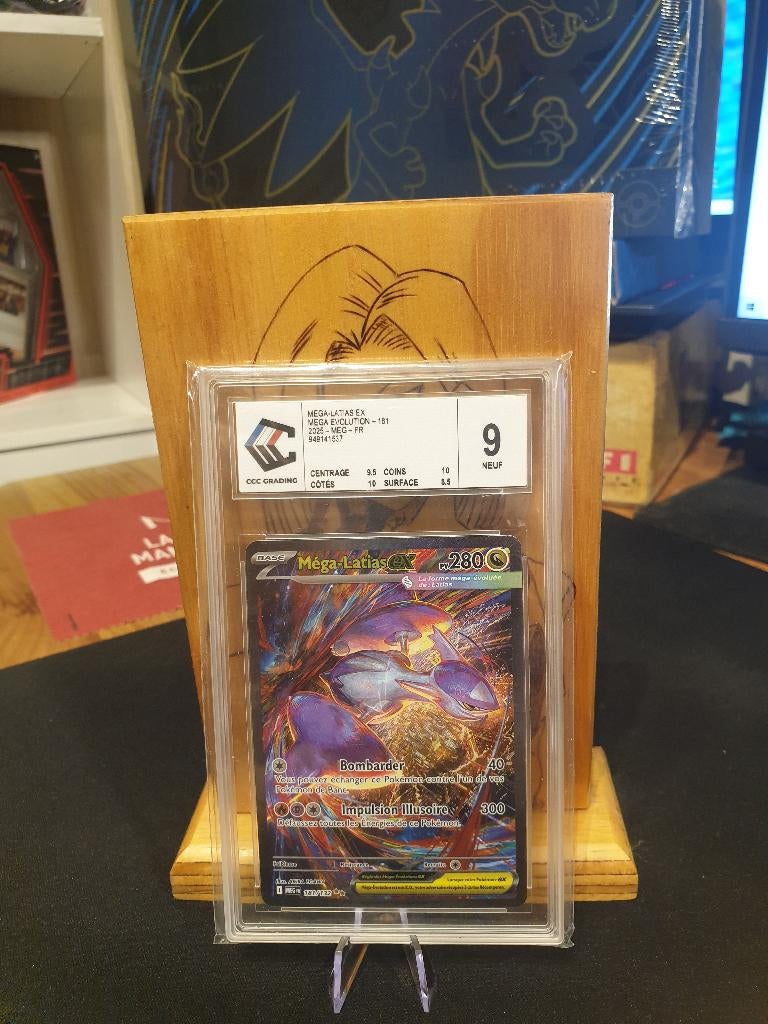 Mega latias me1 alt fr gradée 9 ccc, Enlèvement ou Envoi, Neuf, Cartes en vrac