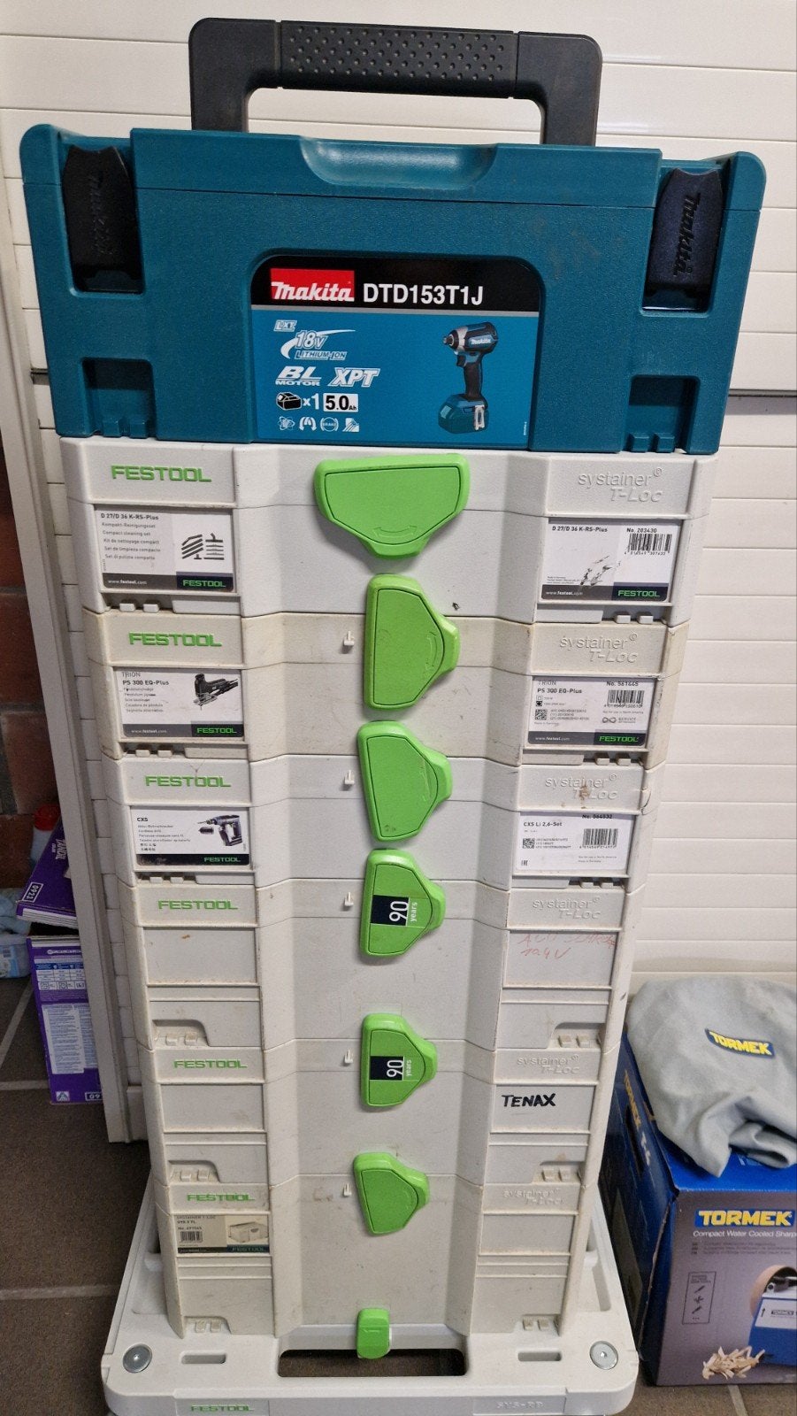 Systainers Festool et Makita, Enlèvement ou Envoi, Comme neuf