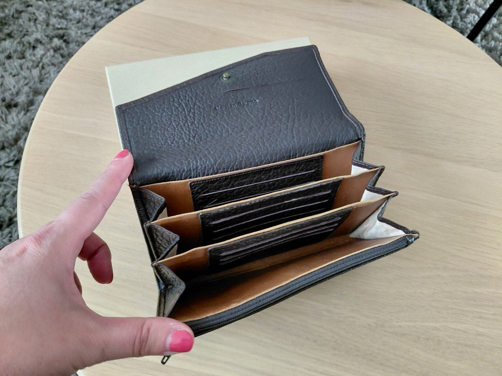 portemonnee Nathan, Handtassen en Accessoires, Ophalen of Verzenden