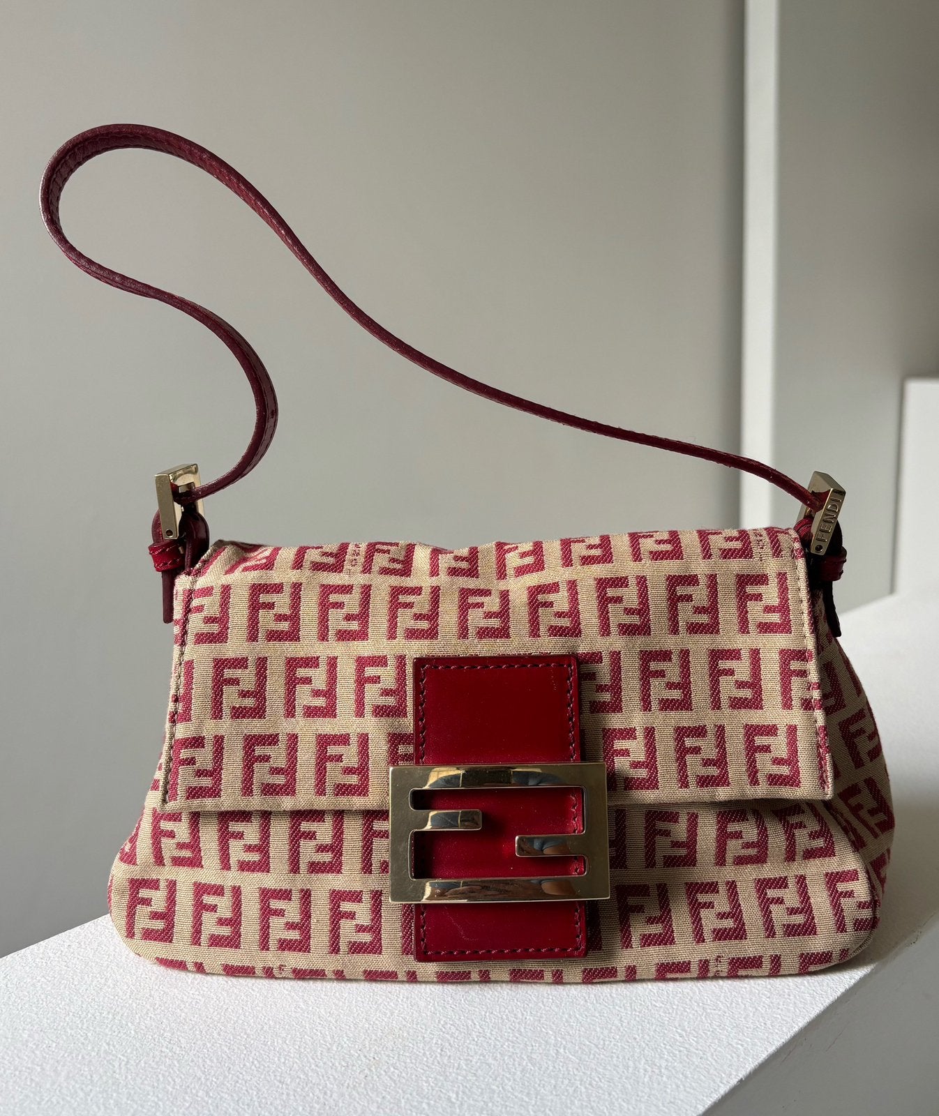 Vintage handtas Fendi, Ophalen, Gebruikt, Handtas