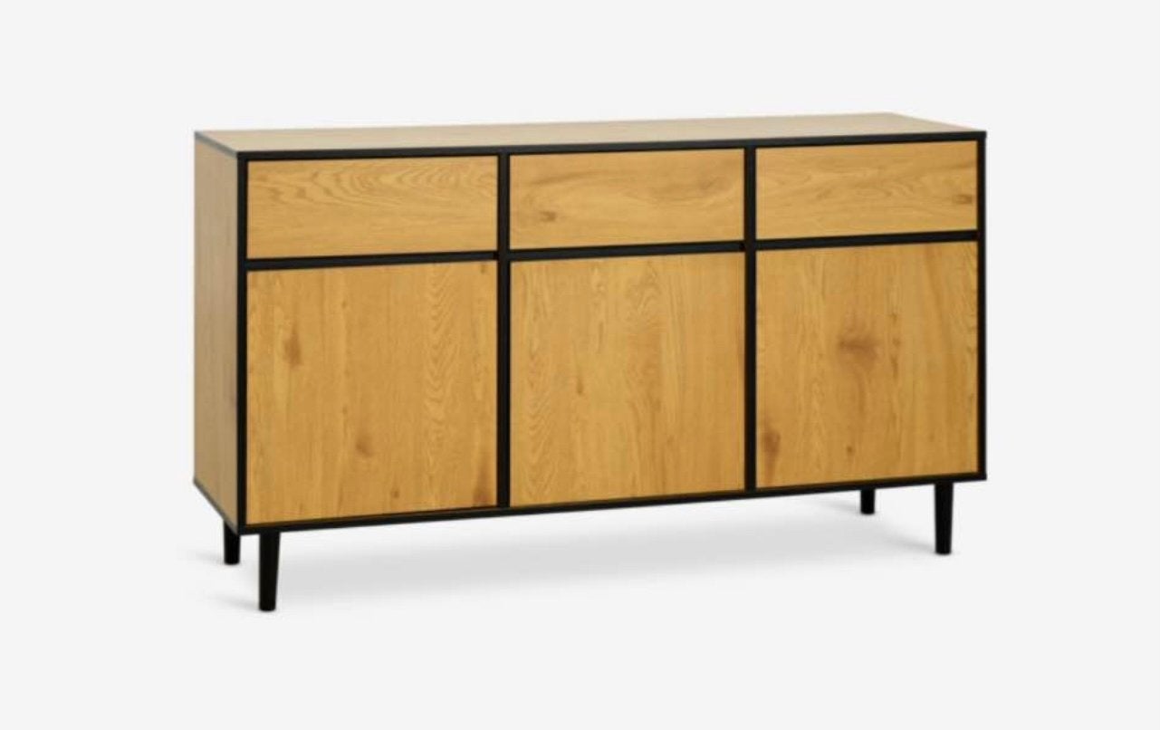 Meuble TV avec buffet, 150 à 200 cm, Comme neuf, Enlèvement, Modern