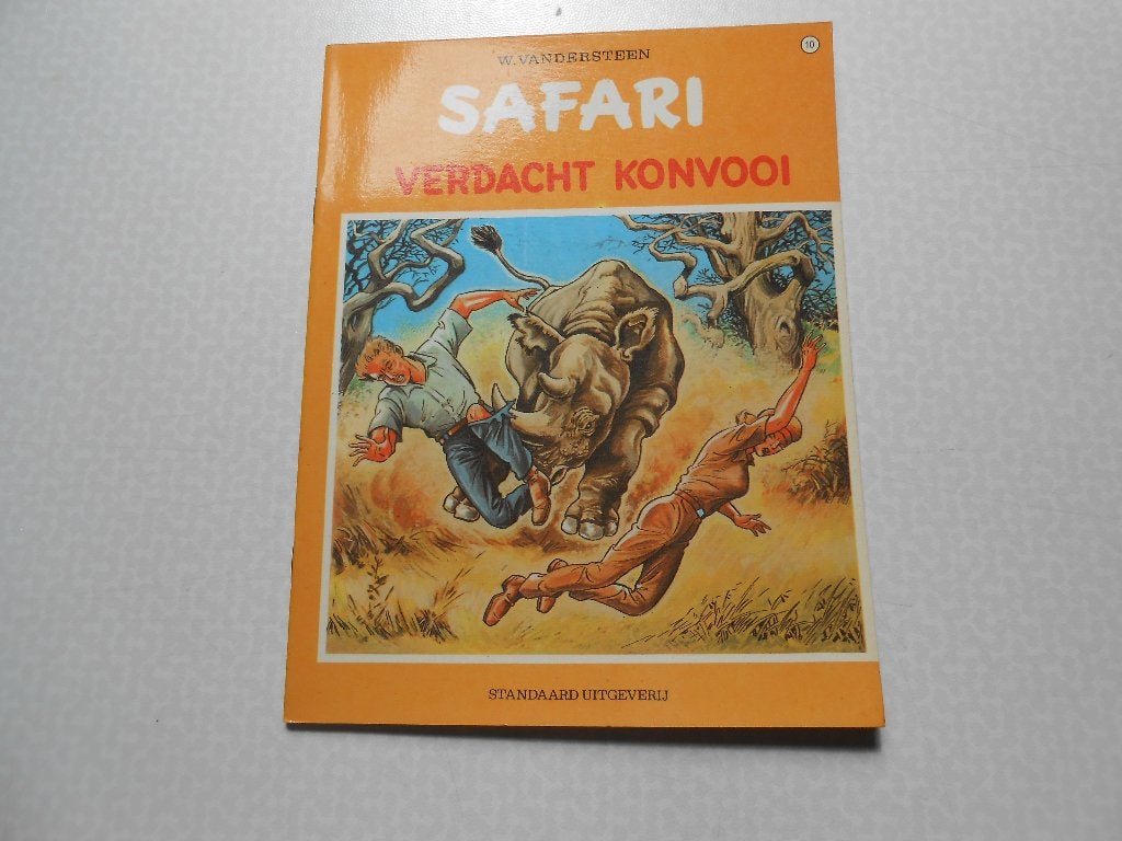 Safari 10 Verdacht konvooi 1971 1 ste druk., Boeken, Willy Vandersteen, Eén stripboek, Nieuw, Ophalen of Verzenden