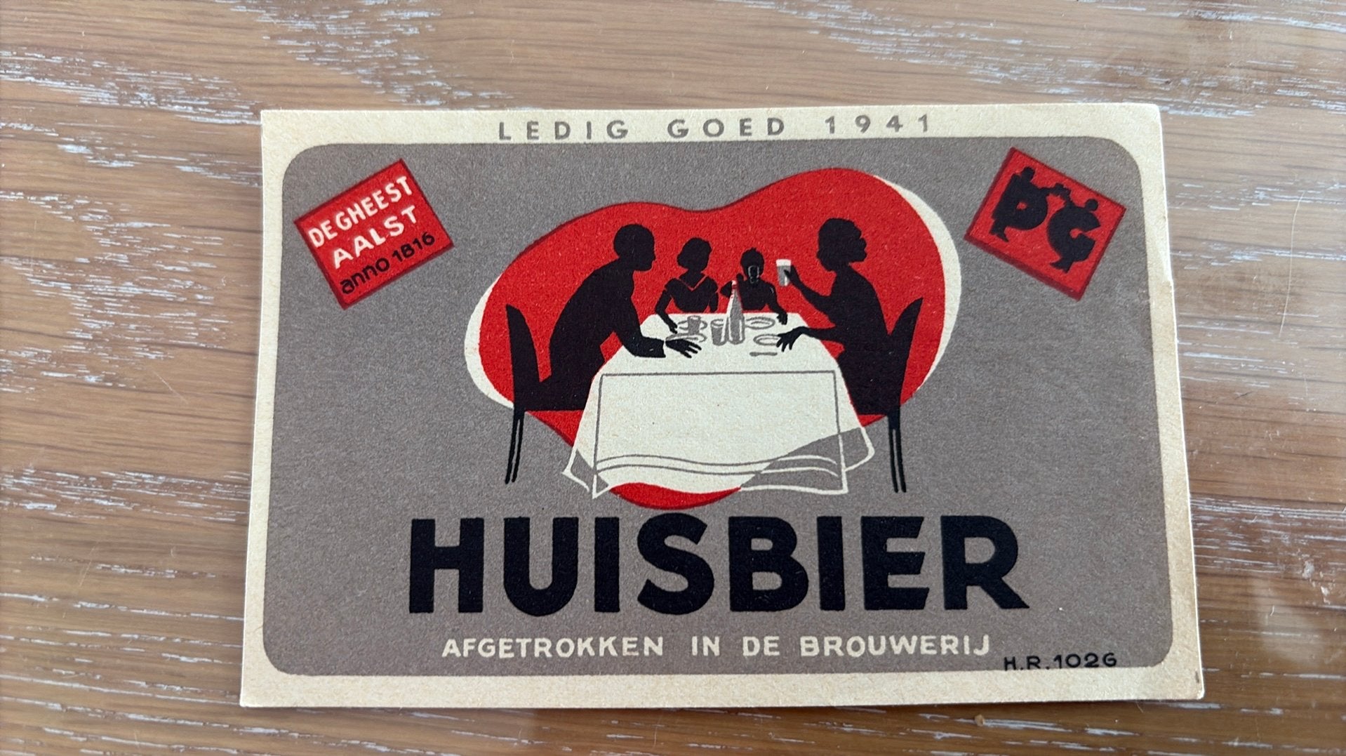 De Gheest Aalst, Verzamelen, Biermerken, Ophalen of Verzenden