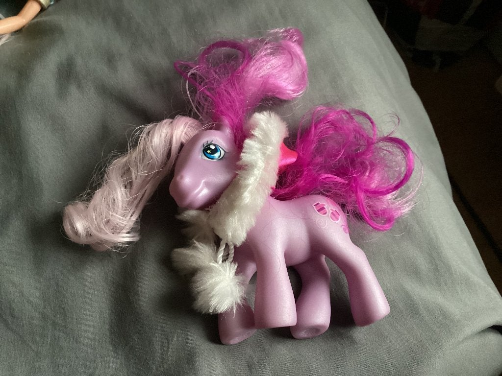 My Little Pony Generation 3 (G3) pony genaamd Mittens, Kinderen en Baby's, Ophalen of Verzenden