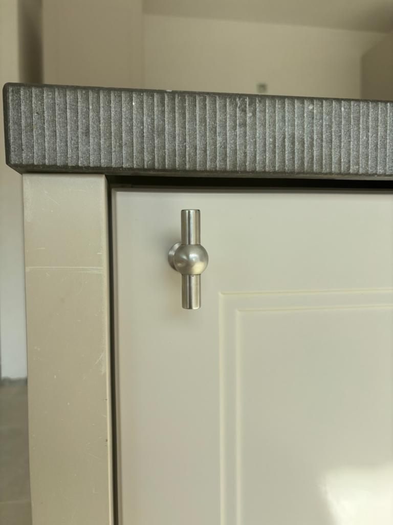 Deurknoppen voor kasten, Enlèvement, Comme neuf, Gris