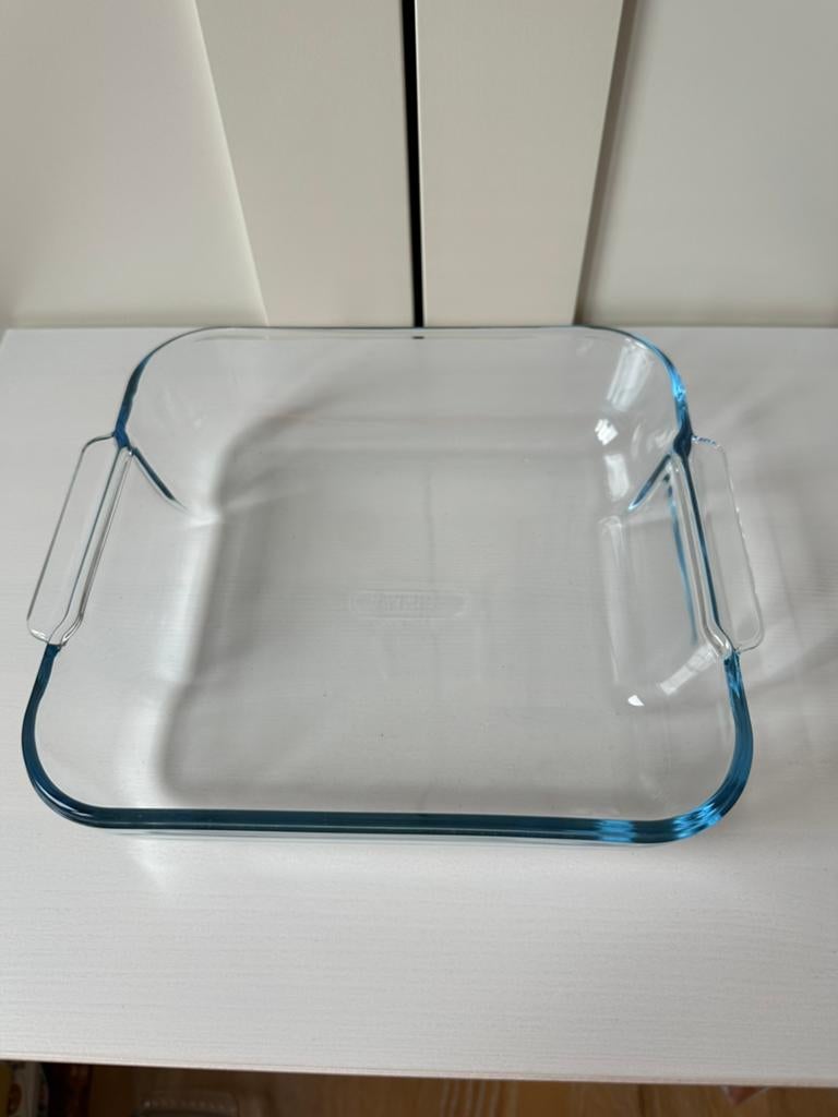 Ovenschaal Pyrex, Ophalen of Verzenden, Zo goed als nieuw, Glas, Overige merken