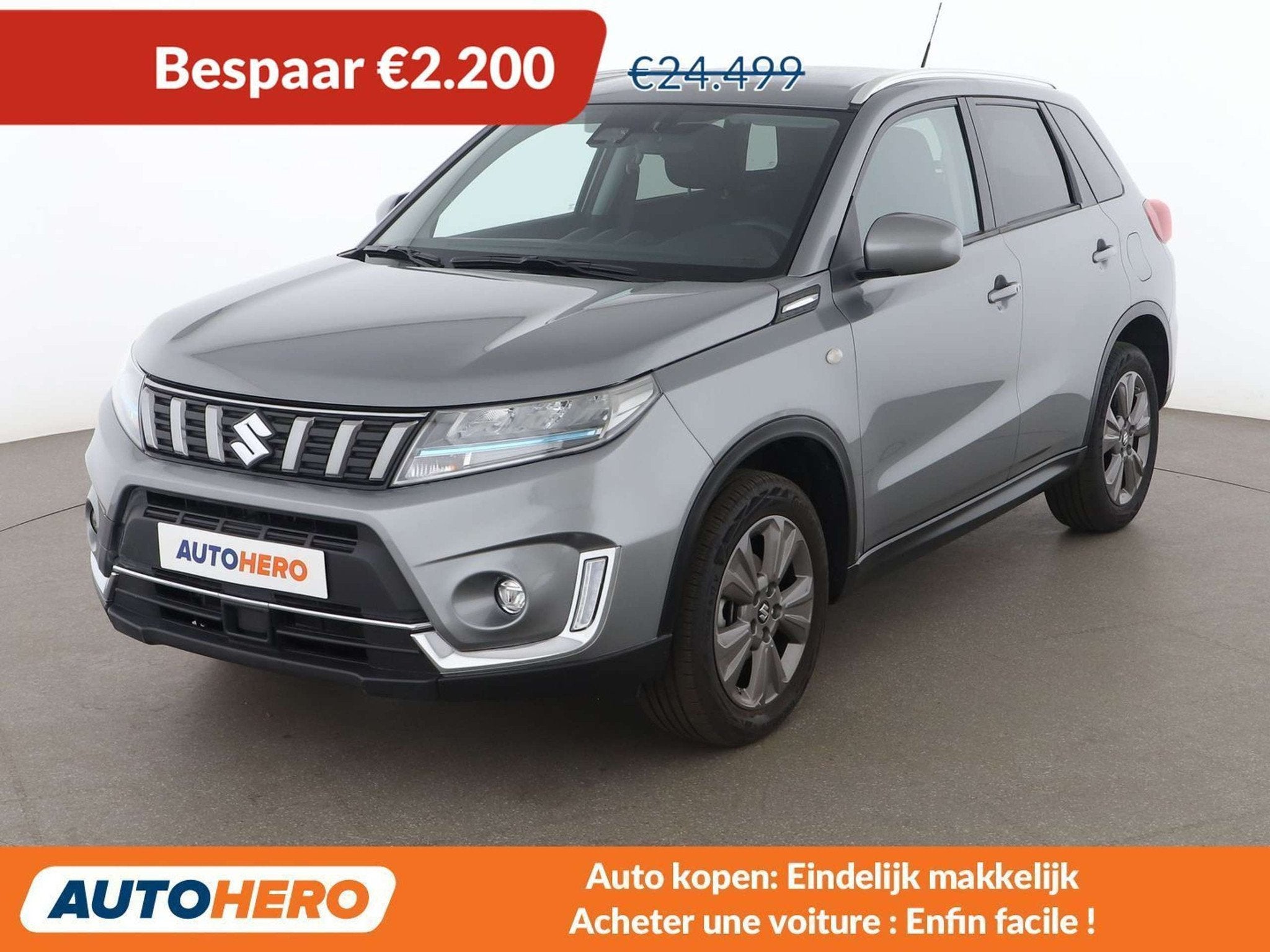 Suzuki Vitara 1.5 Dualjet Hybrid Comfort 4x2 (automatique), Autos, Suzuki, Argent ou Gris, Achat, Euro 6, 116 ch