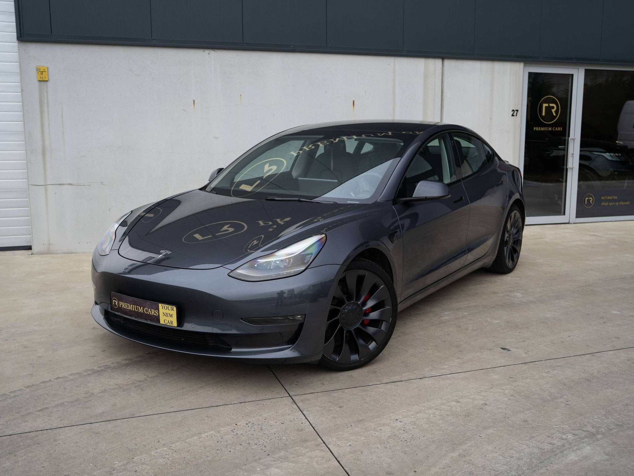Tesla Model 3 Long Range l AWD l Performance! l 92.2% SOH, Auto's, Automaat, 4 deurs, Gebruikt, Zwart