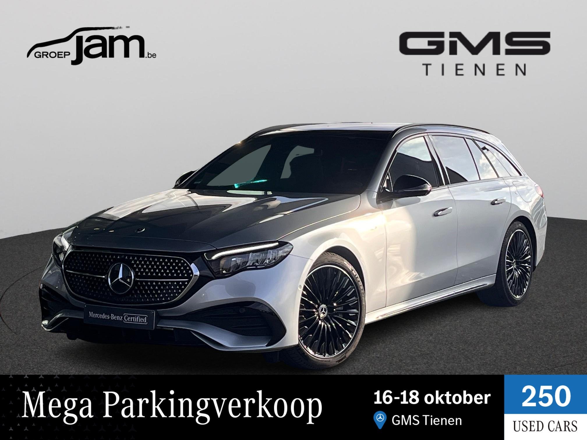 Mercedes-Benz E-klasse Estate 300 de T Amg/Pano/Burm, Auto's, Automaat, 197 pk, Gebruikt, 4 cilinders