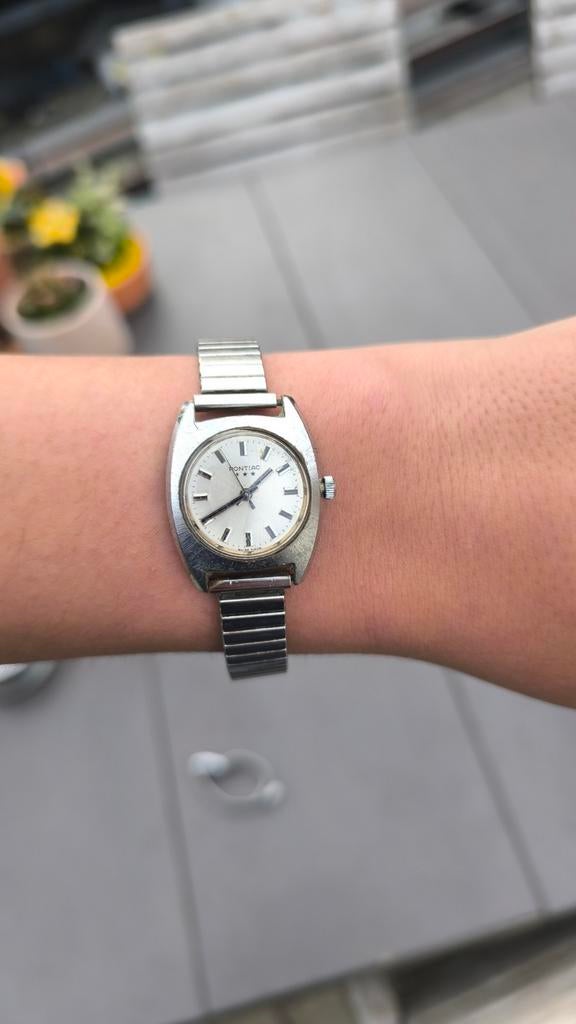 Pontiac dames horloge, Montre-bracelet, Autres marques, Autres matériaux, Avec bracelet