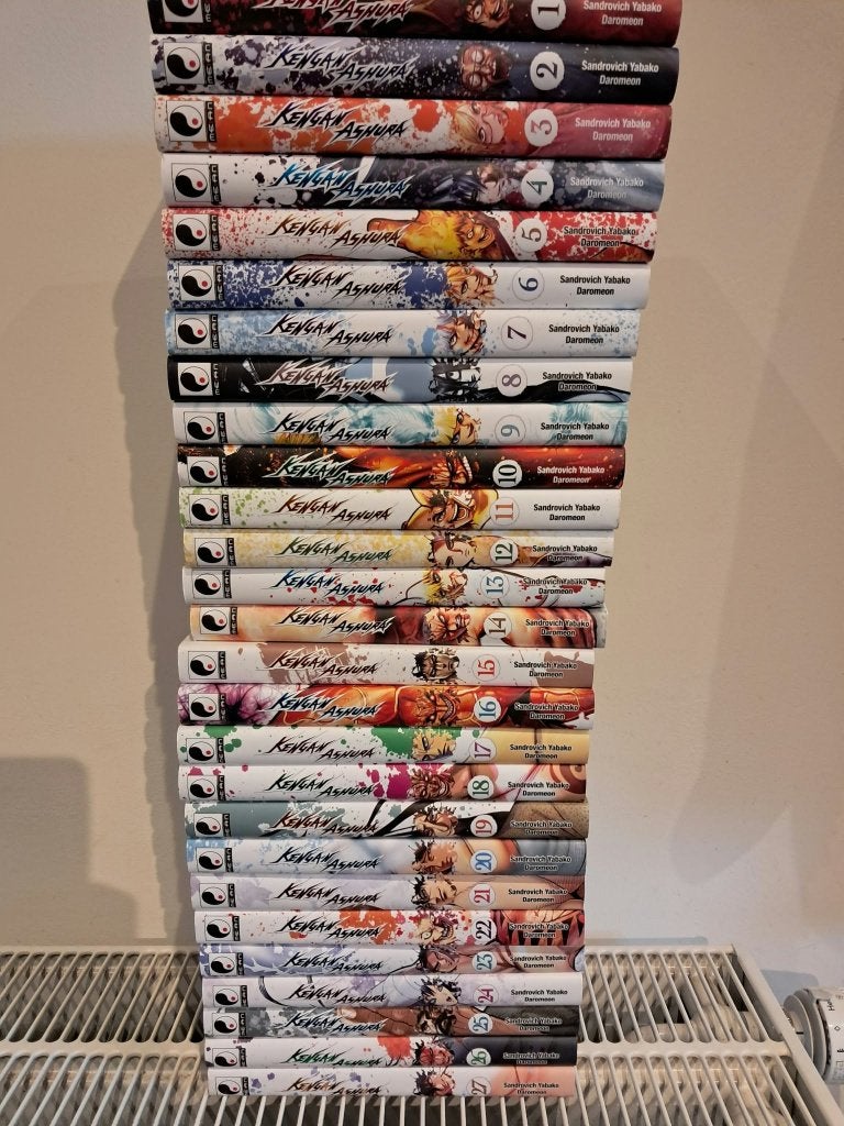Kengan Ashura partie 1 intégrale, Boeken, Complete serie of reeks, Ophalen of Verzenden, Gelezen, Japan (Manga)