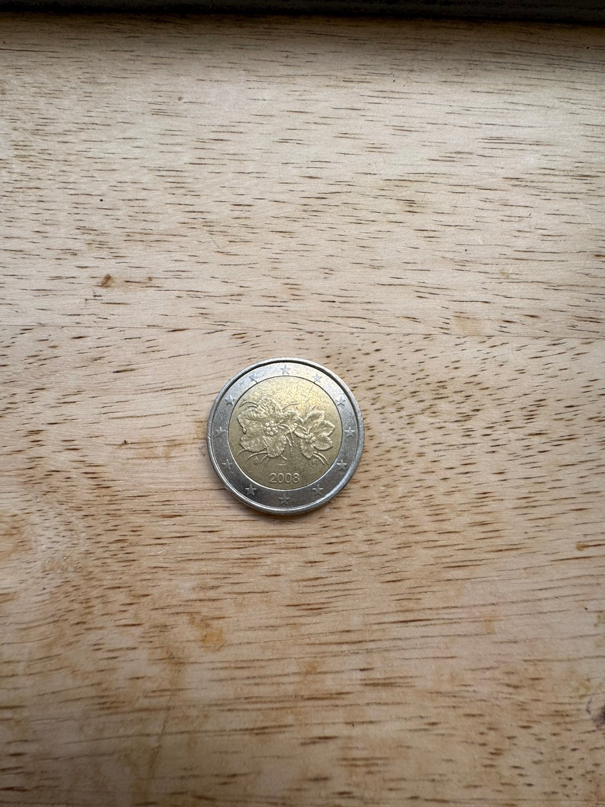 Muntstuk 2 euro bloem, Ophalen of Verzenden, 2 euro