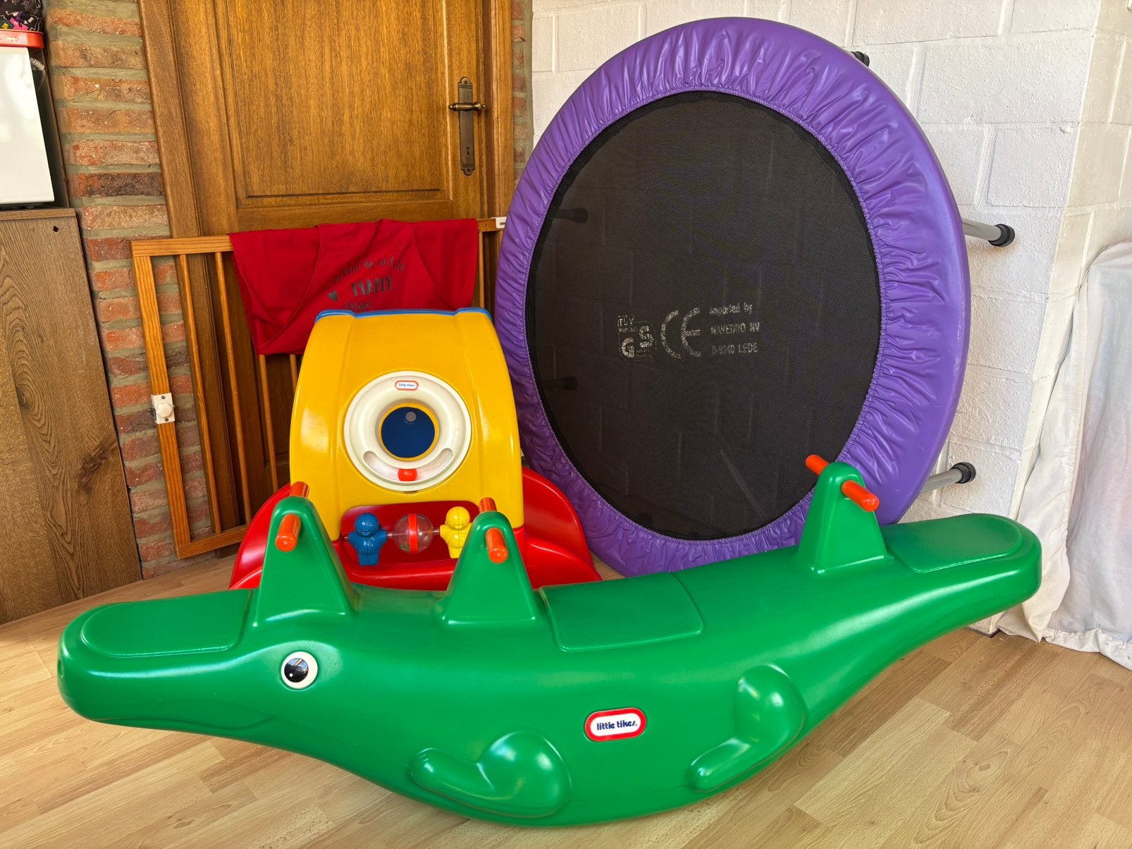 Jouets pour enfants (bascule/tunnel), Enlèvement, Comme neuf