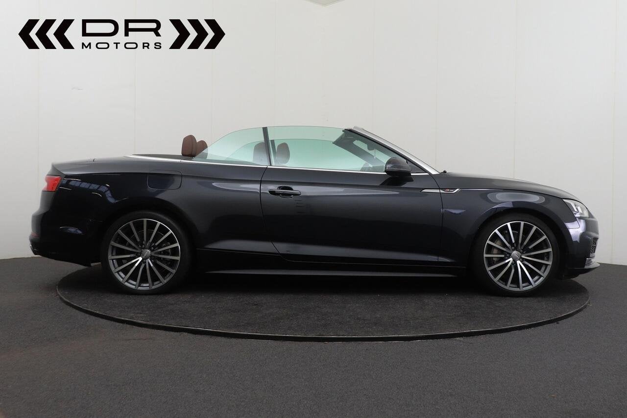 Audi A5 2.0 TSI CABRIO - S-line - LEDER - NAVI - QUATTRO, Auto's, 4 zetels, https://public.car-pass.be/vhr/d705224e-9b9b-4155-99fa-dfa781b0d964