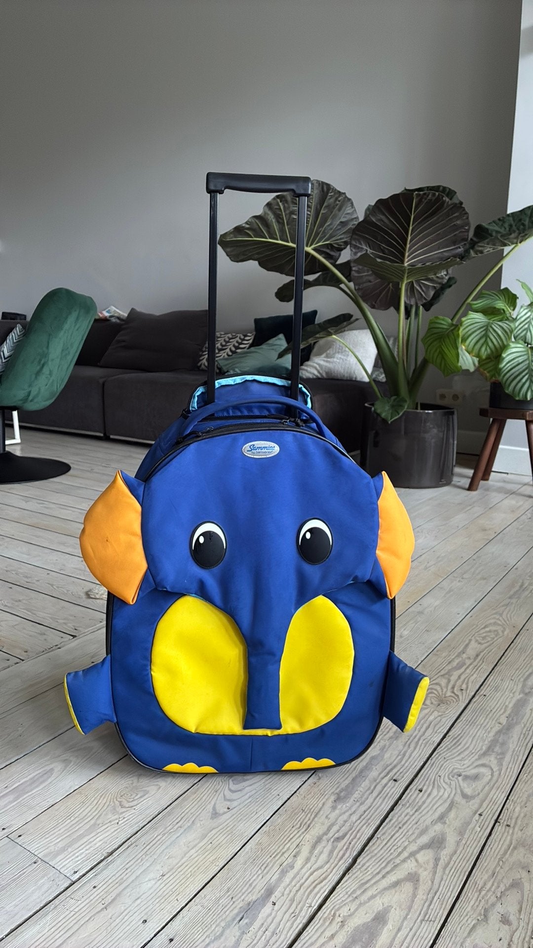 Sammies by Samsonite kinder trolley, Gebruikt, 50 tot 60 cm, Zacht kunststof, 35 tot 45 cm