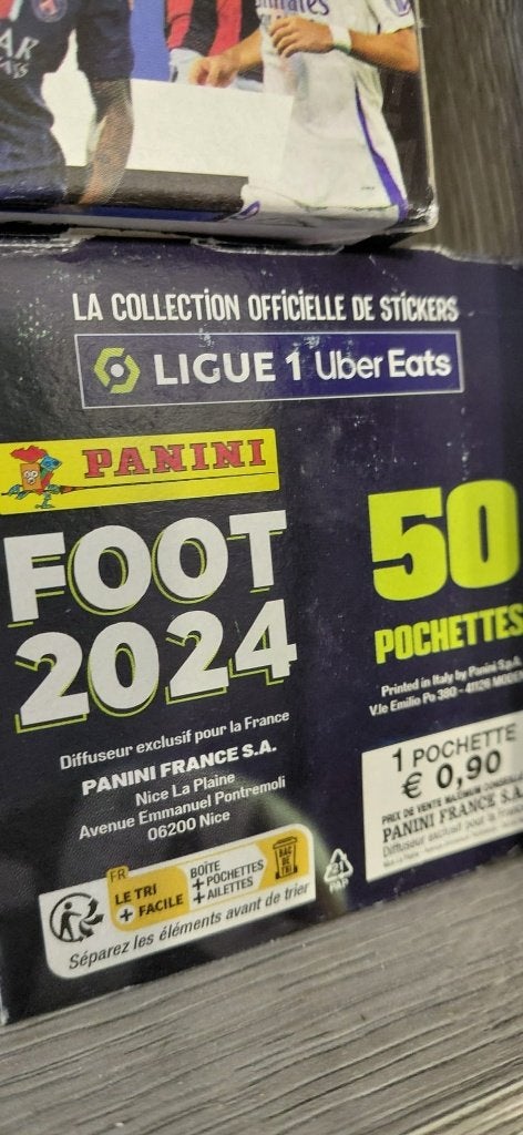 PANINI BOITE, Enlèvement, Neuf