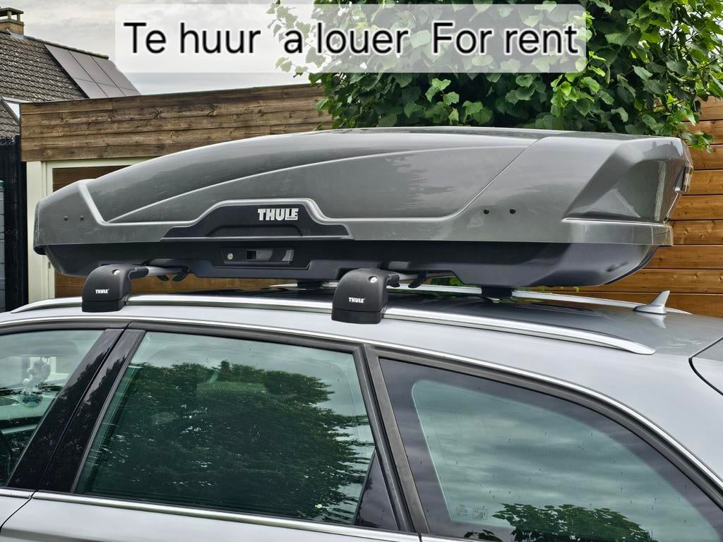 Dakkoffer thule motion XT L met 450l inhoud TE HUUR, Ophalen