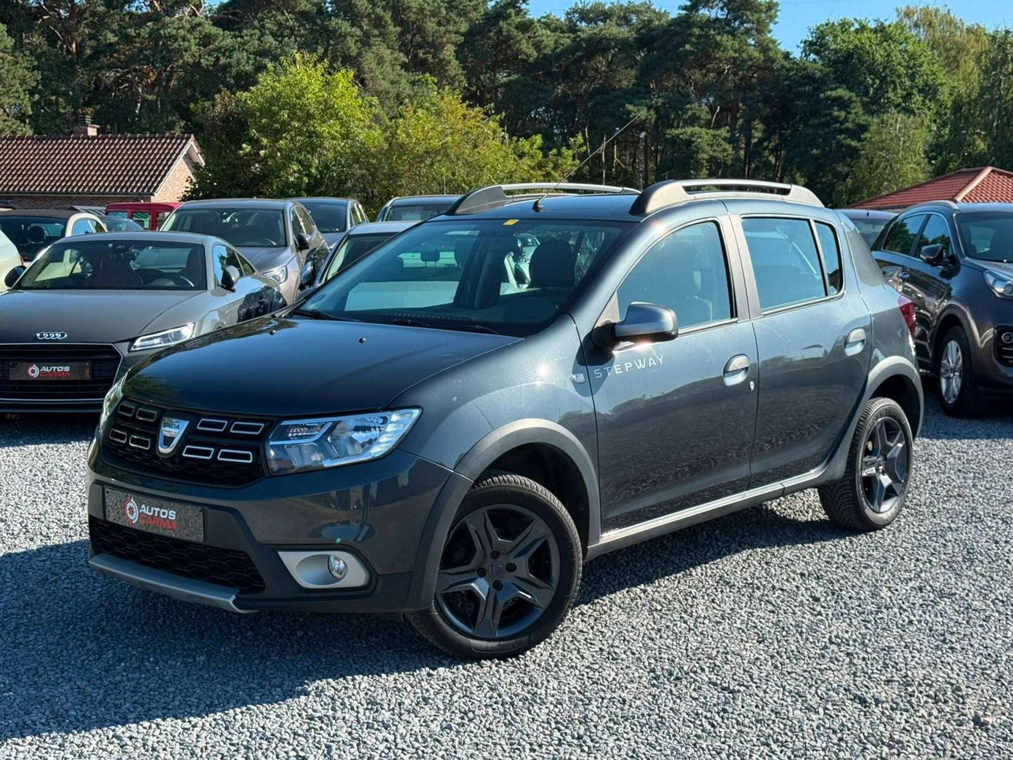 Dacia Sandero Stepway Airco Navigatie ParkeerSensoren Led *, Automaat, 898 cc, Gebruikt, https://public.car-pass.be/vhr/b2be6a38-e426-446b-bb58-7f331bfb6da2